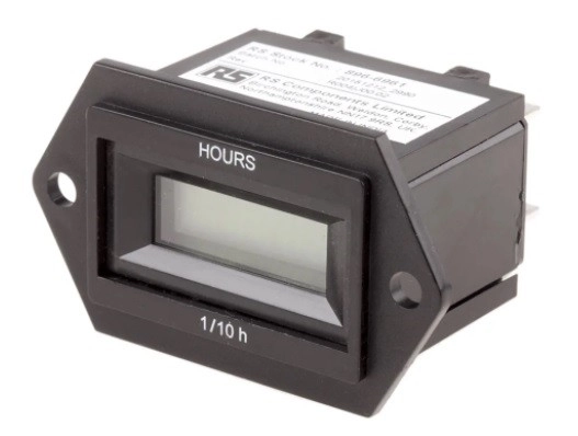  896-6961 - RS PRO Hour Meter Counter, 6 Digit, 50Hz, 12 → 48 V ac/dc