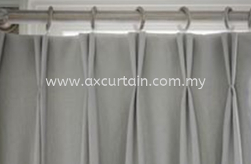 Singapore Pleat Curtains / Double Pleat Curtains