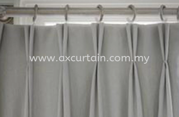Singapore Pleat Curtains / Double Pleat Curtains Curtains Selangor