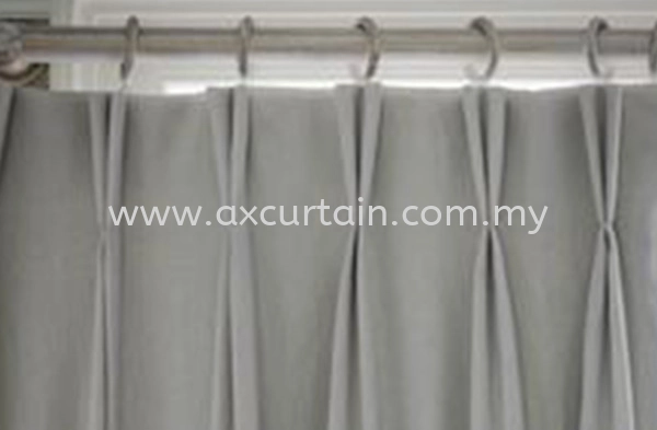 Singapore Pleat Curtains / Double Pleat Curtains