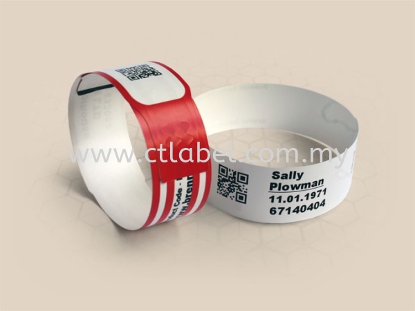 One Time Use Wristband  Wristband Melaka, Malaysia, Ayer Keroh Supplier, Suppliers, Supply, Supplies | CT Label Enterprise Sdn Bhd