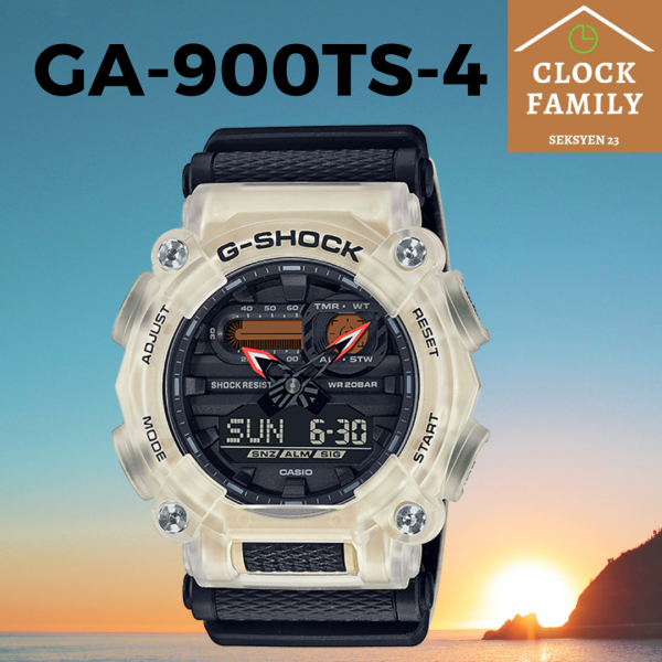 G-Shock GA-900TS-4A Tech Skeleton Series Resin Case Cloth Strap GA-900TS-4 G-SHOCK Selangor, Malaysia, Kuala Lumpur (KL), Shah Alam Supplier, Suppliers, Supply, Supplies | CLOCK FAMILY ENTERPRISE