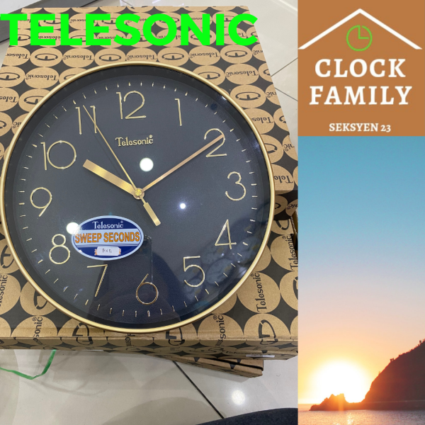 TELESONIC MODERN WALL CLOCK TS02-Q8721 TELESONIC Wall Clocks Selangor, Malaysia, Kuala Lumpur (KL), Shah Alam Supplier, Suppliers, Supply, Supplies | CLOCK FAMILY ENTERPRISE