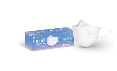 Durio 904 KF94 Respirator (White) - 10pcs