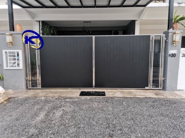 Swing Gate Jalan Yayasan 1/2, Taman YPJ, Kota Tinggi Kota Tinggi Johor Main Gate  Johor Bahru (JB), Malaysia, Selangor, Kuala Lumpur (KL) Supplier, Suppliers, Supply, Supplies | Knight Services Enterprise Sdn Bhd