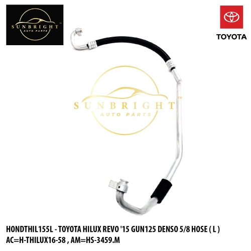 HONDTHIL155L - TOYOTA HILUX REVO '15 GUN125 DENSO 5/8 HOSE ( L ) AC=H-THILUX16-58 , AM=HS-3459.M