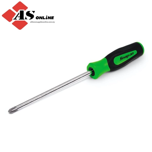 SNAP-ON PHILLIPS #4 Instinct Soft Grip Screwdriver (Green) / Model: SGDP84BG
