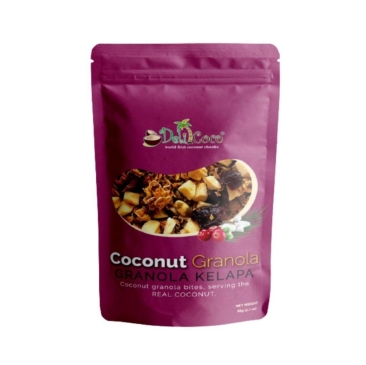 Delicoco Goodness Mix Coconut Granola with Cranberries  (60 grams)