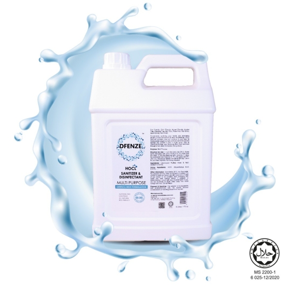 Dfenze HOCL Sanitizer & Disinfectant 5Litres Dfenze HOCL Sanitizer Dfenze HOCL Sanitizer Selangor, Malaysia, Kuala Lumpur (KL), Puchong Service | JL Water Engineering Sdn Bhd