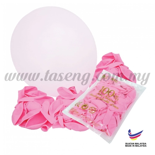 12inch Standard Balloons -Baby Pink 100pcs (B-SR12-433P)