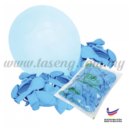 12inch Standard Balloons -Baby Blue 100pcs (B-SR12-450P)