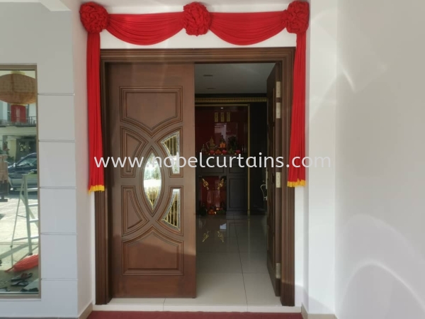 Door Decoration Door Decoration Johor Bahru (JB), Malaysia, Nusajaya Supplier, Suppliers, Supply, Supplies | Nobel Curtains (M) Sdn. Bhd.