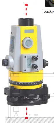 DZJ-400 Vertical Plumb Laser