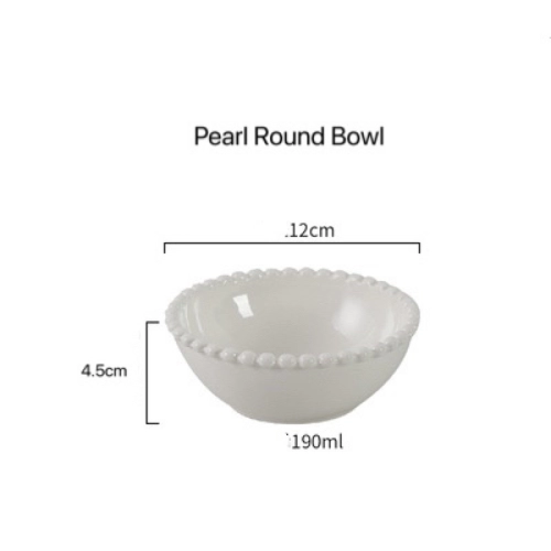 Pearl Round Bowl