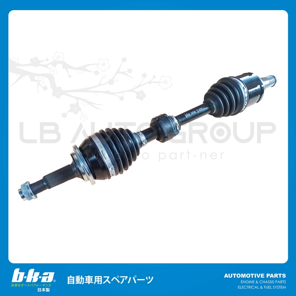 TO-8092-J DRIVE SHAFT ALPHARD VELLFIRE ANH20 ACR50 2.4 2WD 08Y> (LH/SH ...
