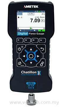 (New Debut) DFE III Series Digital Force Gauges Force Gauges (Pull Push Gauge) CHATILLON Testing Instruments Malaysia, Penang, Selangor, Kuala Lumpur (KL), Johor Bahru (JB), Singapore Supply, Suppliers | VGSM Technology (M) Sdn Bhd