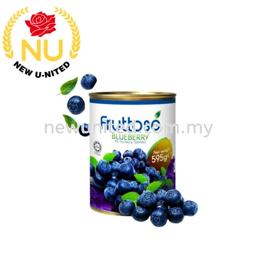 Fruttose Blueberry  Pie Filling & Topping