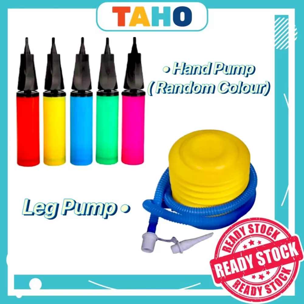 Hand pump / Leg Pump for Air Bubble Tube / Balloon / Swimming Float / Ball Air Pump