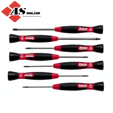 SNAP-ON 7 pc Electronic Miniature TORX Screwdriver Set / Model: SGDET70ESD