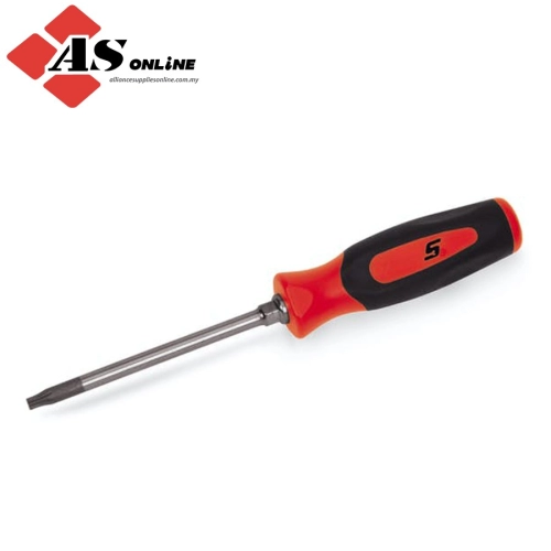 SNAP-ON T20 TORX Mini-Tip Soft Grip Screwdriver (Red) / Model: SGDT320BR