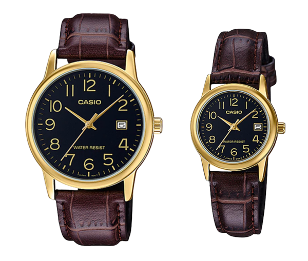 MTP-V002GL-1B & LTP-V002GL-1B Fashion Series Couples Watches Malaysia, Perlis Supplier, Suppliers, Supply, Supplies | Supreme Classic Sdn Bhd