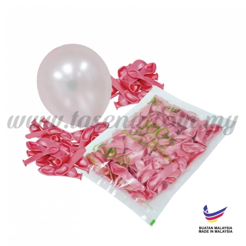 5inch Metallic Balloon - Light Pink 100pcs (B-MR5-833)