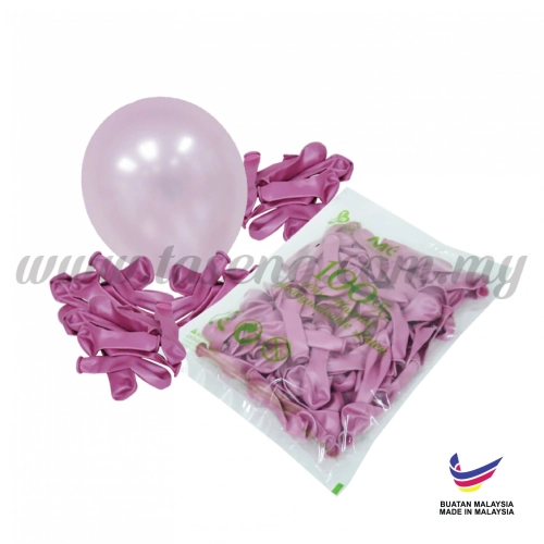 5inch Metallic Balloon - Pink JH 100pcs (B-MR5-834)