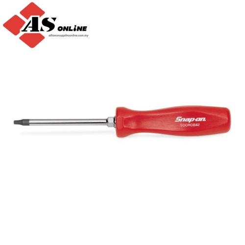 SNAP-ON #2 Square Tip Screwdriver (Red) / Model: SDDROB42R