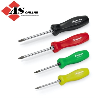 SNAP-ON 4 pc Square Drive Screwdriver Set (#0#4) / Model: SDDR40