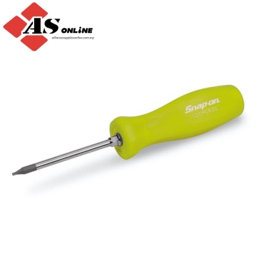 SNAP-ON #0 Square Drive Yellow Screwdriver / Model: SDDROB30Y