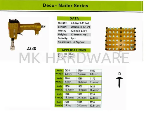 MEITE DECO-NAILER SERIES 2230