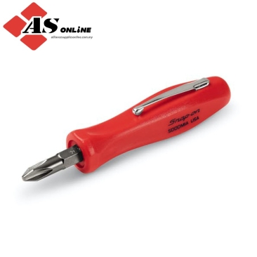 SNAP-ON Pocket Screwdriver with Reversible Bit (Red) / Model: SDDDM1AR