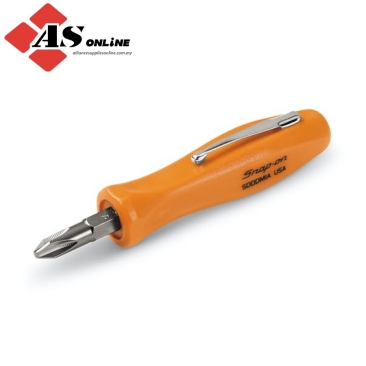 SNAP-ON Pocket Screwdriver with Reversible Bit (Orange) / Model: SDDDM1AO