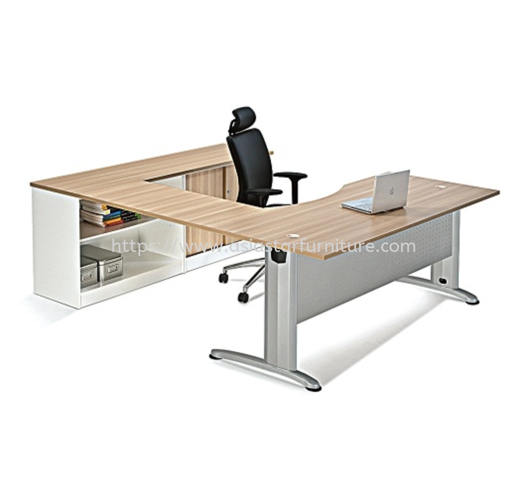 BERLIN U-SHAPE EXECUTIVE OFFICE TABLE WITH CABINET ABMB-11 SET