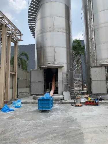 Silo Tank Cleaning