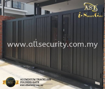 ALUMINIUM TRACKLESS FOLDING GATE