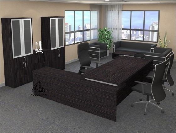 HOL_MARS520 EXECUTIVE TABLE SET Executive Series Office Working Table Office Furniture Johor Bahru (JB), Malaysia, Molek Supplier, Suppliers, Supply, Supplies | Hologram Furniture Sdn Bhd