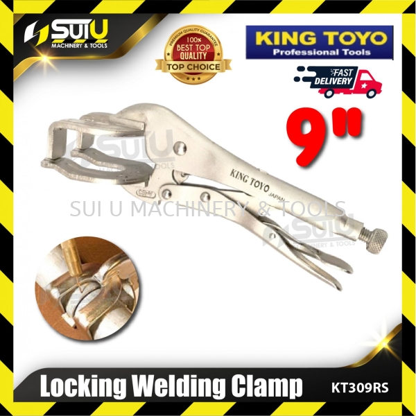 KING TOYO KT309RS 9" Locking Welding Clamp Accessories Welding Machine/Equipment Kuala Lumpur (KL), Malaysia, Selangor, Setapak Supplier, Suppliers, Supply, Supplies | Sui U Machinery & Tools (M) Sdn Bhd