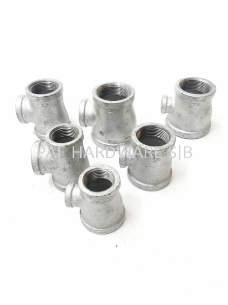 G.I Unequal Tee Malleable G.I Fittings BSPT Kuala Lumpur (KL), Malaysia, Selangor, Damansara Supplier, Suppliers, Supply, Supplies | PAF Hardware Sdn Bhd