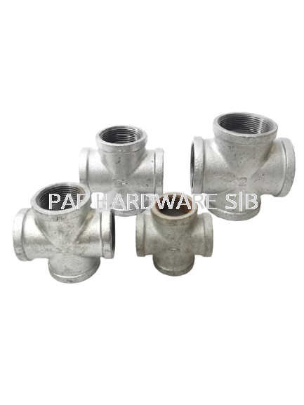 G.I Cross Tee Malleable G.I Fittings BSPT Kuala Lumpur (KL), Malaysia, Selangor, Damansara Supplier, Suppliers, Supply, Supplies | PAF Hardware Sdn Bhd