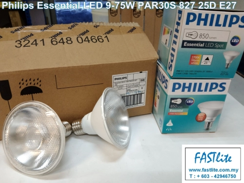 Philips Essential LED 9-75W PAR30S 2700K 25D E27