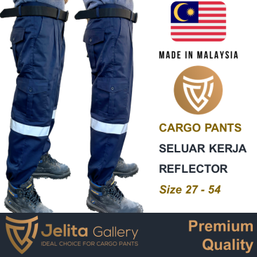 Security Cargo Pants Black Gabardine 6 Pocket Malaysia, Perak Manufacturer,  Supplier, Supply, Supplies