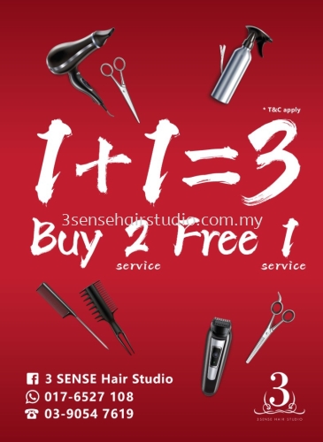 Buy 2 Service Free 1 Service 