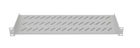  802-0282 - RS PRO Grey Cantilever Shelf 2U, 400mm x 483mm