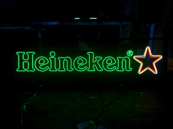 Heineken Neon Signage Seremban, Nilai, Malaysia, Negeri Sembilan Manufacturer, Supplier, Supply, Supplies | A Class Neon Sign Sdn Bhd