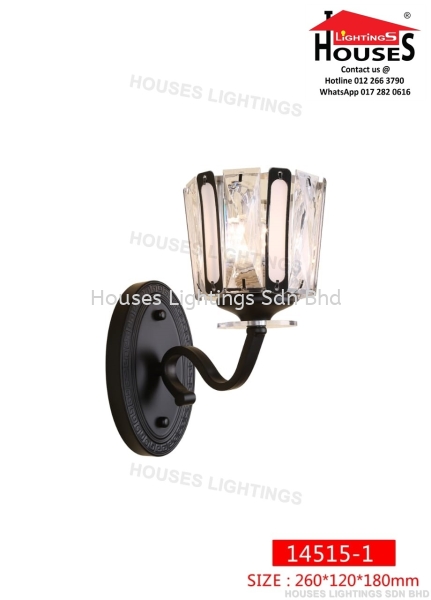 WALL 14515-1 Indoor Wall Light Wall Light Selangor, Malaysia, Kuala Lumpur (KL), Puchong Supplier, Suppliers, Supply, Supplies | Houses Lightings Sdn Bhd