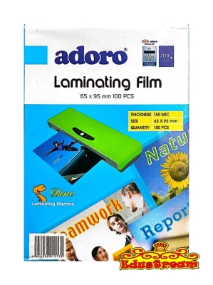 ADORO LAMINATING FILM 100PCS (65 x 95mm)