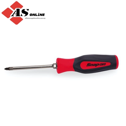 SNAP-ON Pozidriv #2 Hard Grip Screwdriver (Red) / Model: SHDZ42R