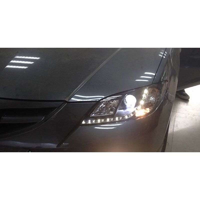 Mazda 3 2003 2004 2005 2006 2007 2008 Projector Headlamp Headlight Head Lamp LED Light DRL