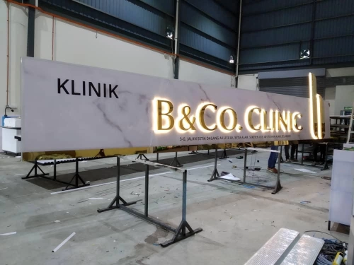 3d Led Boxup Signboard 